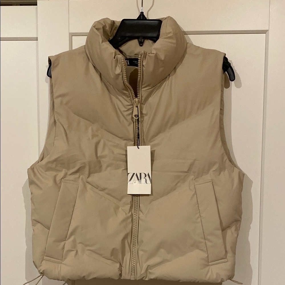 NWT Zara puffer vest